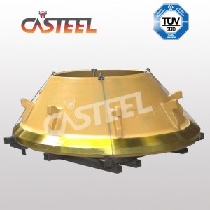 China Piezas de desgaste de la trituradora OEM para la trituradora de la marca mundial