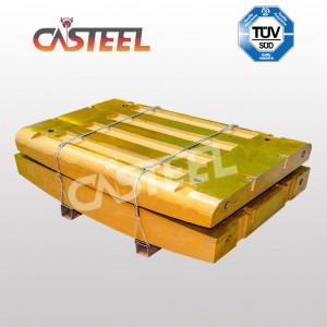 China Fábrica de mandíbulas de la mandíbula de China Placas de mandíbula OEM